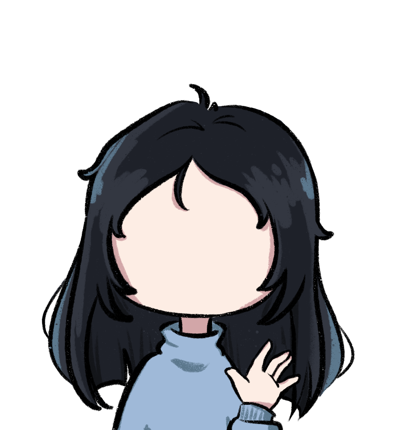 Illustrated portrait of Maggie